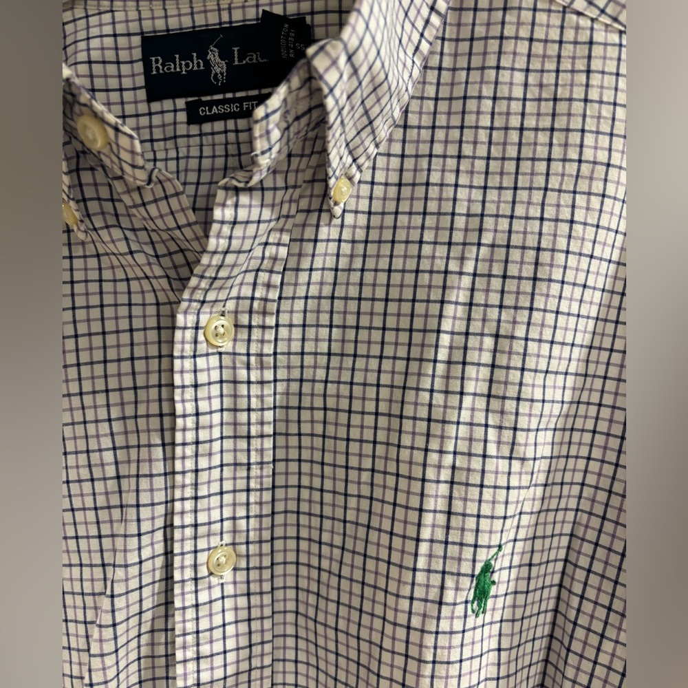 Polo Ralph Lauren button down Men’s Large shirt